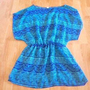 Xhilaration Swim Cover-up Sheer Size Small